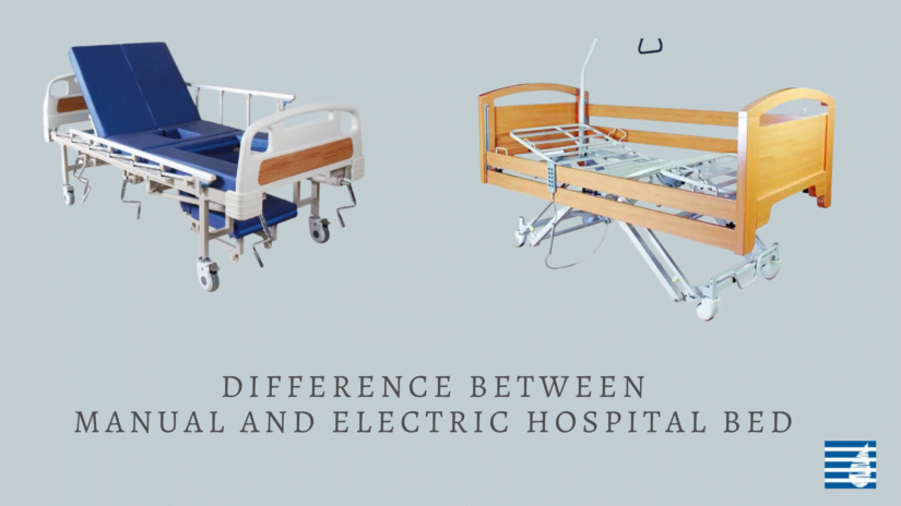 Difference between manual and electric bed hospital bed